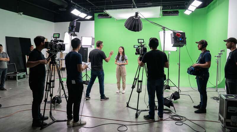 铁粉空间拍摄现场